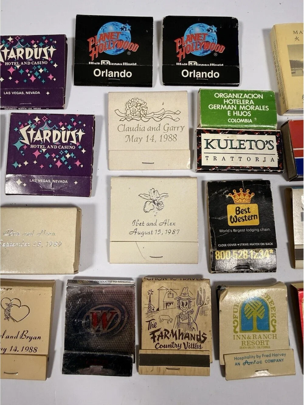 Lot of 28 Vintage Matches Matchbooks & Matchboxes